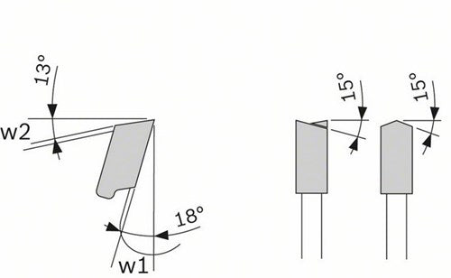 Bosch Zubehör Kreissägeblatt Expert für Konstruktionsholz 165x20x2,0 1,3x24t - 2608644137