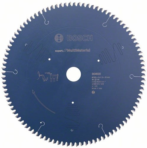 Bosch Zubehör Kreissägeblatt Expert für Multimaterial K V 305x30x2,4 1,8 96t - 2608642529