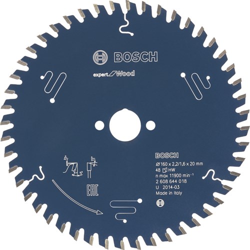 Bosch Circular Saw Magazine Experte für Holz 160 mm