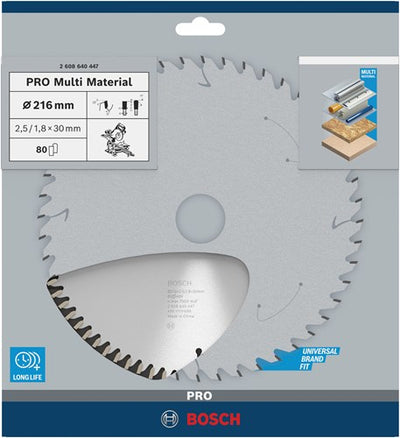 Bosch Circular Saw Blade Multi Material, 216 mm