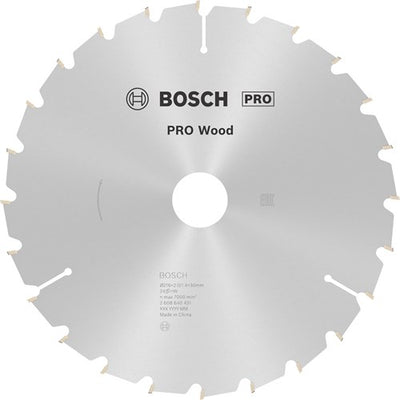Bosch Zubehör Kreissägeblatt Optiline Wood | 216 x 30 x 2,0 mm | 24t | 1 Stück - 2608640431