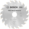 Bosch Zubehör Kreissägeblatt ST Multi matt 85x15x1,5 1,0x30t - 2608837752