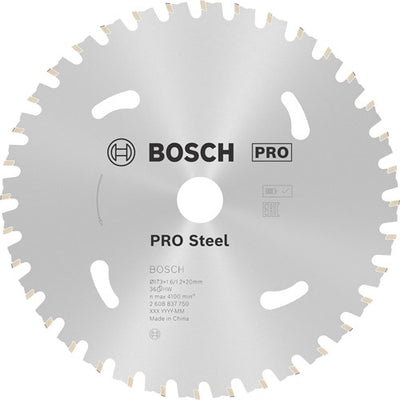 Bosch Zubehör Kreissägeblatt | Norm für Stahl | 173mm | t36 2608837750