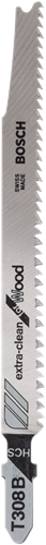 Bosch Zubehör Stichsägeblatt hcs | t 308 b (2 Stück) - 2609256a05