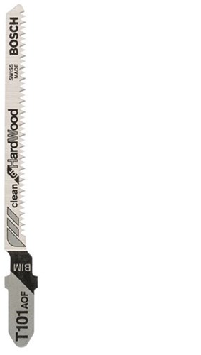 Bosch Zubehör Stichsägeblatt T 101 AOF Clean für Hartholz 5 Stück – 2608634233