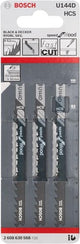 Bosch Zubehör Stichsägeblatt U 144 D Speed für Holz 3 Stück - 2608630568