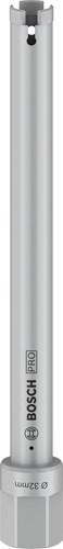 Bosch Zubehör Diamantbohrer zum Trockenbohren 1 1 4 unc am besten für Universal 32 mm, 300 mm, Ring, 10 mm 1. – 2608601402