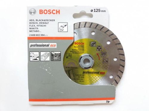 Bosch Zubehör Diamanttrennscheibe 125mm Profi Turbo | 2608602394 - 2608602394
