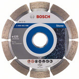 Bosch - Diamanttrennscheibe Standard für Stein 125 x 22,23 x 1,6 x 10 mm - afbeelding 1