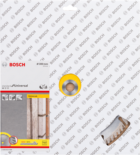 Bosch Zubehör Diamanttrennscheibe | Standard für Universal | 300x20 - 2608615068