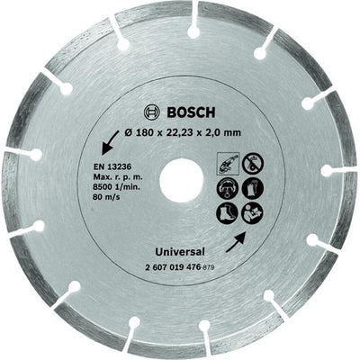 Bosch Zubehör Diamant-Trennscheibe für Baustoffe, 180 mm ø - 2607019476