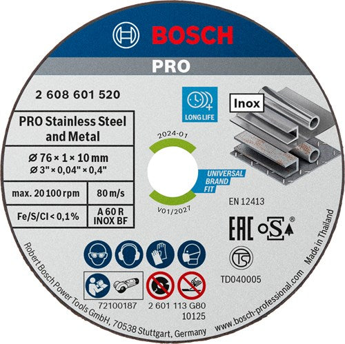 Bosch Prof Trennscheibe Expert Inox (5)