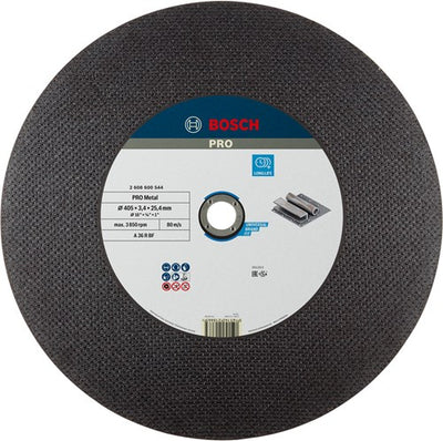 Bosch Zubehör Trennscheibe gerade Experte für Metall A 36 R BF, 400 mm, 25,40 mm, 3,2 mm – 1 Stück – 2608600544