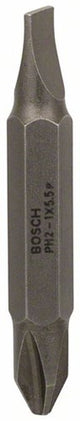 Bosch Zubehör Doppelbit S 1,0x5,5; ph2; 45 mm 1 Stück – 2607001738