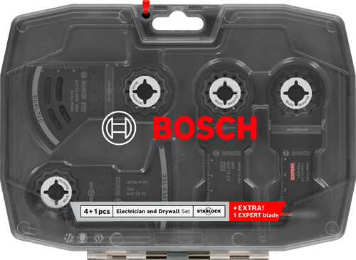 Bosch Zubehör Elektriker- und Trockenbau-Sägeblatt-Set | 5-teilig - 2608669095