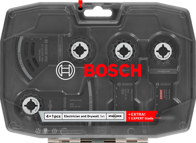 Bosch Zubehör Elektriker- und Trockenbau-Sägeblatt-Set | 5-teilig - 2608669095