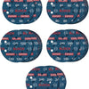 Bosch Zubehör Expert 55-teiliges Set Schleifscheibe O780 mit Folienunterlage, 125 mm, 5xG60; 15xg80; 15xg120; 15xg180; 5xg240 - 2608902429