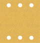 Bosch Zubehör Expert C470 Schleifpapier 115 x 107 mm, K 180, 50 Stück – 2608901658