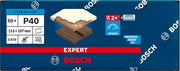 Bosch Zubehör Expert C470 Schleifpapier 115 x 107 mm, K 40, 50 Stück – 2608901654 - afbeelding 2