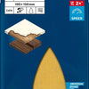 Bosch Zubehör Expert C470 Schleifpapier für Deltaschleifer 100 x 150 mm, K320 10-teilig – 1 Stück(e) – 2608901166
