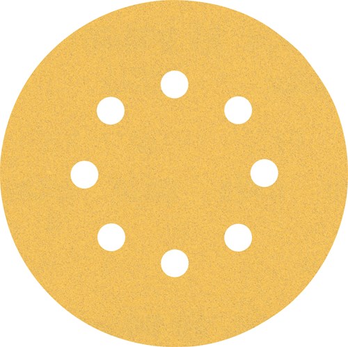 Bosch Zubehör Expert C470 Schleifpapier für Exzenterschleifer 125 mm, 8 Löcher, K120 50-teilig – 1 Stück – 2608900912
