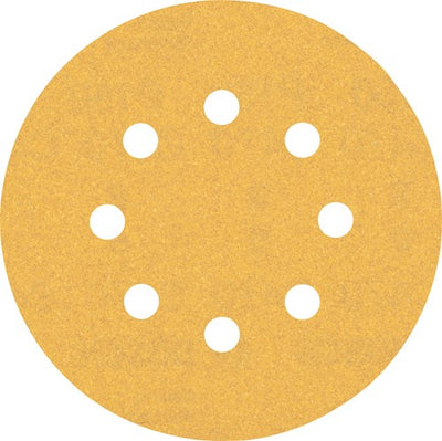 Bosch Zubehör Expert C470 Schleifpapier für Exzenterschleifer 125 mm, 8 Löcher, K150 50-teilig – 1 Stück – 2608901120