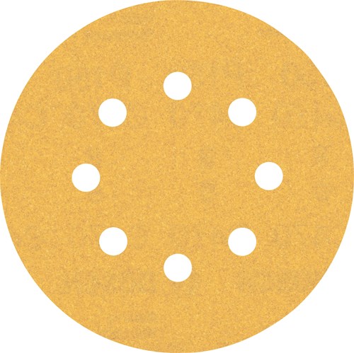 Bosch Zubehör Expert C470 Schleifpapier für Exzenterschleifer 125 mm, 8 Löcher, K150 50-teilig – 1 Stück – 2608901120