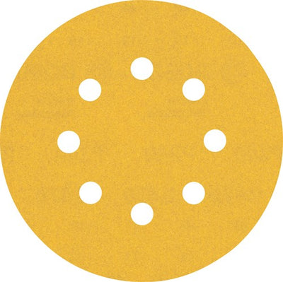 Bosch Zubehör Expert C470 Schleifpapier für Exzenterschleifer 125 mm, 8 Löcher, K240 50-teilig – 1 Stück – 2608900914