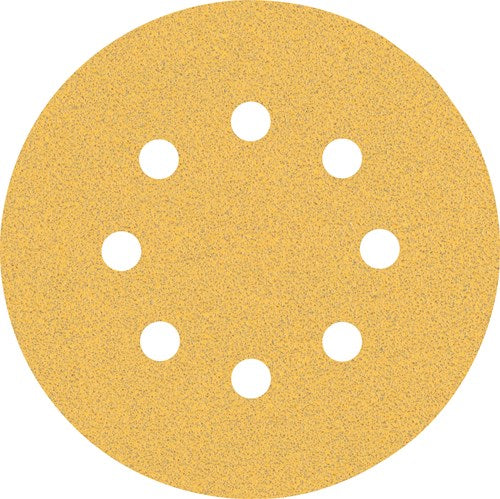 Bosch Zubehör Expert C470 Schleifpapier für Exzenterschleifer 125 mm, 8 Löcher, K80 50-teilig – 1 Stück – 2608900910