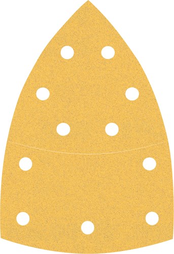 Bosch Zubehör Expert C470 Schleifpapier für Multischleifer 102 x 62 mm, 93 mm, K120 10-teilig – 5 Stück – 2608900888