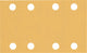 Bosch Zubehör Expert C470 Schleifpapier für Exzenterschleifer 80 x 133 mm, K120 10-teilig – 2608900881