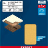 Bosch Zubehör Expert C470 Schleifpapier-Set 115 x 107 mm, K 60 120 180, 10-teilig – 2608901668