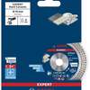 Bosch Zubehör Expert Hardceramic 76 mm Diamant-Trennscheibe 76 x 1,5 x 10 mm – 1 Stück – 2608902391
