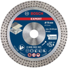 Bosch Zubehör Expert Hardceramic 76 mm Diamant-Trennscheibe 76 x 1,5 x 10 mm – 1 Stück – 2608902391