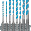 Pic Bosch Accessories Expert Hex-9 Multi Construction K Click Set 3 - 8 mm - 2608901455