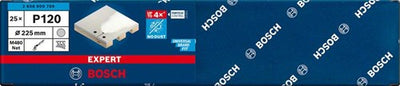 Bosch Zubehör Expert M480 Schleifnetz für Gipskartonschleifer 225 mm, K120 – 1 Stück – 2608900709