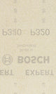 Bosch Zubehör Expert M480 Schleifnetz für Exzenterschleifer 80 x 133 mm, K320 – 1 Stück – 2608900741