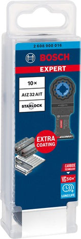 Bosch Zubehör Experte Metalmax Aiz 32 Ait Multitool Sägeblätter 40 x 32 mm 10-teilig – 1 Stück – 2608900016 - afbeelding 2
