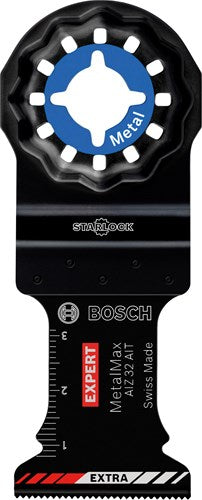 Bosch Zubehör Experte Metalmax Aiz 32 Ait Multitool Sägeblätter 40 x 32 mm 10-teilig – 1 Stück – 2608900016