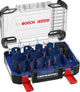 Bosch Zubehör Expert Multi Material Power Change Plus Lochsägen-Set | 20; 22; 25; 32; 35; 40; 44; 51; 60; 68; 76x60mm | 14-teilig - 2608901909
