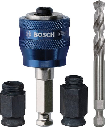 Bosch Zubehör Expert Power Change Plus Umrüstset | Sechskantschaft 11 mm | hss-g | 7,15 x 45 x 85 mm | 2 Adaptermuttern - 2608902039