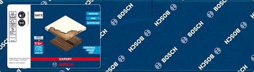 Bosch Zubehör Expert Schleifpad Best for Contour Super Fine, 98 x 120 x 13 mm 1. – 2608621926