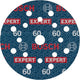 Bosch Zubehör Expert Schleifscheibe O780 mit Folienträger, 125 mm, G60, 6x - 2608902399