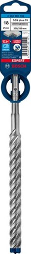 Bosch Zubehör Expert SDS Plus-7x Bohrhammer 18 x 200 x 250 mm – 1 Stück – 2608900138
