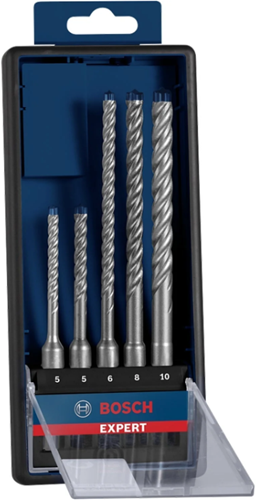 Bosch Zubehör Expert SDS Plus-7x Bohrhammer 5 6 6 8 10 mm 5-teilig – 2608900197