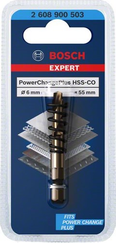 Bosch Zubehör Expert Sheet Metal HSS-Co Zentrierbohrer für Lochsägen – 1 Stück – 2608900503