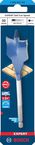 Bosch Zubehör Expert Speed ​​Drill Selbstschnittgeschwindigkeit | Sechskantschaft | 32 x 152 mm – 2608902102