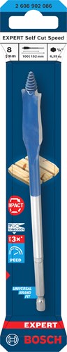 Bosch Zubehör Expert Speed ​​Drill Selbstschnittgeschwindigkeit | Sechskantschaft | 8 x 152 mm – 2608902086
