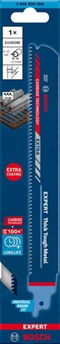 Bosch Accessories Expert 'Thick Tough Metal' S 1155 CHC Säbelsägeblatt 1 Stück - 1 Stück(e) - 2608900368