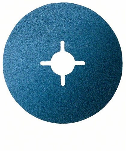 Bosch Zubehör Faserschleifscheibe 125 R574, am besten für Metall, K80 – 2608606734